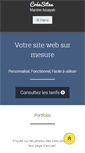 Mobile Screenshot of creasites.fr